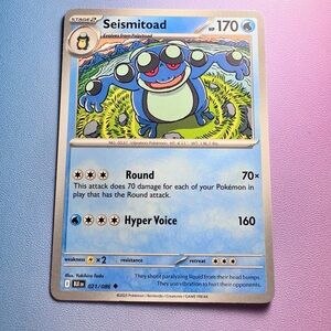 seismitoad - 021/086 (uncommon) — pokemon: black bolt